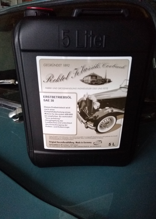 Bidon 5ltr huile rodage