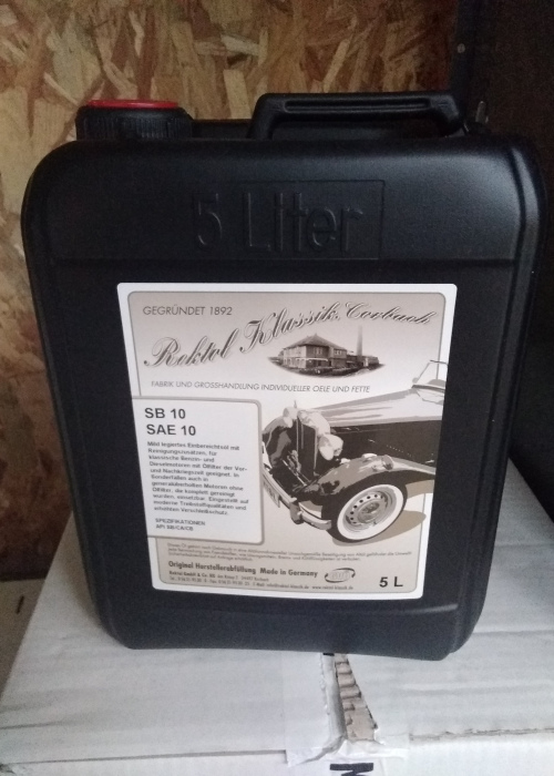 Bidon 5ltr huile SB10