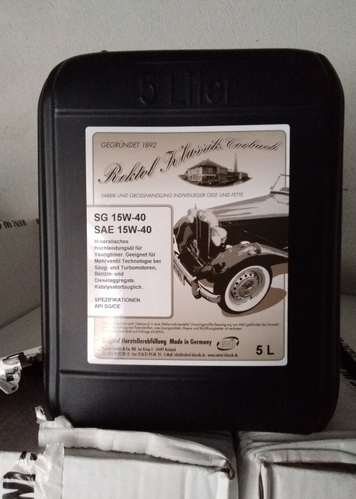 Bidon 5ltr huile SG 15W40